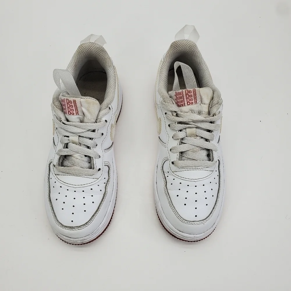 Nike Air Force 1 Bodega Sneakers CN8540-100 Size 13.5C Shoes White Red